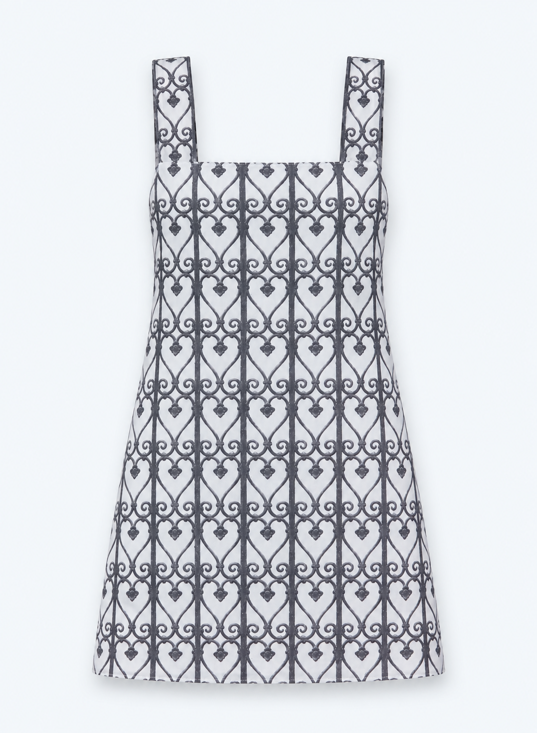 Signature Print Babydoll Dress